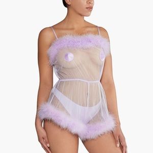 Savage X Fenty Sheer Romper